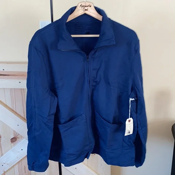 Save Khaki x New Balance Supima Fleece Trail Warmup